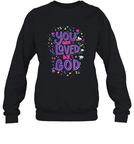 Christian Valentine's Day Crewneck Sweatshirt Crewneck Sweatshirt / Black / S Crewneck Sweatshirt - FordPhuMy