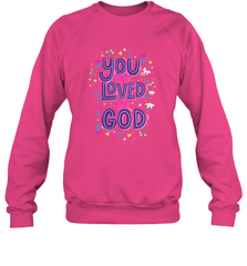 Christian Valentine's Day Crewneck Sweatshirt Crewneck Sweatshirt - FordPhuMy