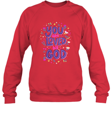 Christian Valentine's Day Crewneck Sweatshirt Crewneck Sweatshirt - FordPhuMy