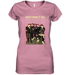 Why Don't We Vintage Rockers Women's V-Neck T-Shirt Women's V-Neck T-Shirt - FordPhuMy