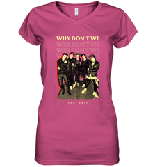 Why Don't We Vintage Rockers Women's V-Neck T-Shirt Women's V-Neck T-Shirt - FordPhuMy