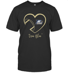 Georgia Southern Eagles Football Inside Heart  Team Men's T-Shirt