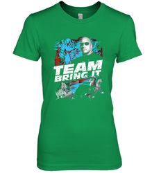 WWE The Rock Team Bring It Women's Premium T-Shirt