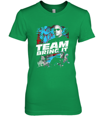 WWE The Rock Team Bring It Women's Premium T-Shirt Women's Premium T-Shirt - FordPhuMy