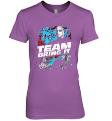 WWE The Rock Team Bring It Women's Premium T-Shirt Women's Premium T-Shirt - FordPhuMy