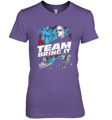 WWE The Rock Team Bring It Women's Premium T-Shirt Women's Premium T-Shirt - FordPhuMy