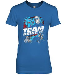 WWE The Rock Team Bring It Women's Premium T-Shirt Women's Premium T-Shirt - FordPhuMy