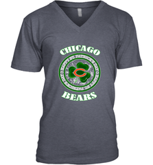 NFL Chicagi Bears Logo Happy St Patrick's Day Men's V-Neck Men's V-Neck - FordPhuMy