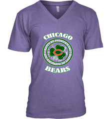 NFL Chicagi Bears Logo Happy St Patrick's Day Men's V-Neck Men's V-Neck - FordPhuMy