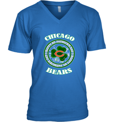 NFL Chicagi Bears Logo Happy St Patrick's Day Men's V-Neck Men's V-Neck - FordPhuMy