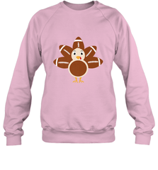 Funny Football Turkey Fall Thanksgiving Football Crewneck Sweatshirt Crewneck Sweatshirt - FordPhuMy