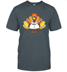 Cool Thanksgiving Football Shirt _ Gobble Player Turkey Gift Men's T-Shirt Men's T-Shirt - FordPhuMy
