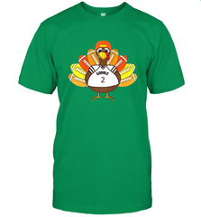 Cool Thanksgiving Football Shirt _ Gobble Player Turkey Gift Men's T-Shirt Men's T-Shirt - FordPhuMy