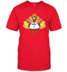 Cool Thanksgiving Football Shirt _ Gobble Player Turkey Gift Men's T-Shirt Men's T-Shirt - FordPhuMy