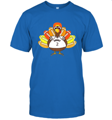 Cool Thanksgiving Football Shirt _ Gobble Player Turkey Gift Men's T-Shirt Men's T-Shirt - FordPhuMy