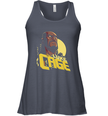 Marvel The Defenders Luke Cage Profile Women's Racerback Tank Women's Racerback Tank - FordPhuMy