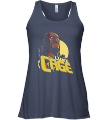 Marvel The Defenders Luke Cage Profile Women's Racerback Tank Women's Racerback Tank - FordPhuMy