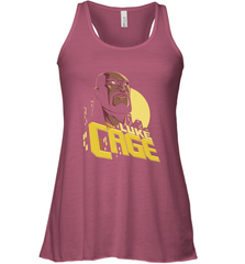 Marvel The Defenders Luke Cage Profile Women's Racerback Tank Women's Racerback Tank - FordPhuMy