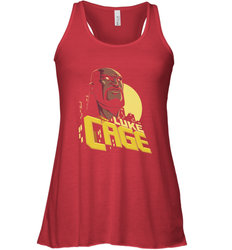 Marvel The Defenders Luke Cage Profile Women's Racerback Tank
