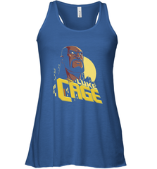 Marvel The Defenders Luke Cage Profile Women's Racerback Tank Women's Racerback Tank - FordPhuMy