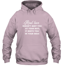 Real love funny quotes for valentine Hooded Sweatshirt Hooded Sweatshirt - FordPhuMy