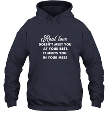 Real love funny quotes for valentine Hooded Sweatshirt Hooded Sweatshirt - FordPhuMy