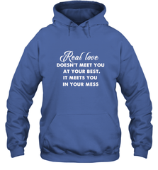 Real love funny quotes for valentine Hooded Sweatshirt Hooded Sweatshirt - FordPhuMy