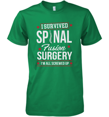 I Survived Spinal Fusion Surgery Men's Premium T-Shirt Men's Premium T-Shirt - FordPhuMy
