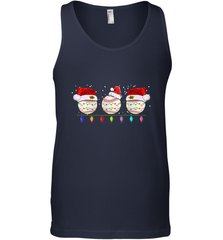Three Baseball Balls Christmas Gift Santa Xmas lights Snow Men's Tank Top Men's Tank Top - FordPhuMy