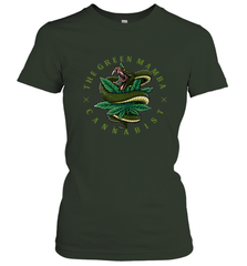 The Green Mamba, Cannabist, Weed Grower Pot Smoker Women's T-Shirt Women's T-Shirt - FordPhuMy