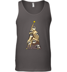 Merry Christmas Merry Slothmas Sloth Christmas Tree Xmas Men's Tank Top Men's Tank Top - FordPhuMy