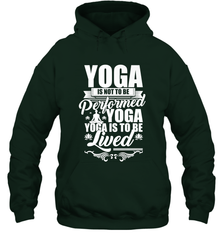 Yoga is More Than Yoga It's a Lifestyle Hooded Sweatshirt Hooded Sweatshirt - FordPhuMy