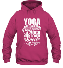 Yoga is More Than Yoga It's a Lifestyle Hooded Sweatshirt Hooded Sweatshirt - FordPhuMy