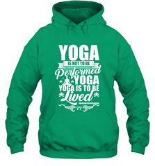 Yoga is More Than Yoga It's a Lifestyle Hooded Sweatshirt Hooded Sweatshirt - FordPhuMy