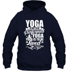 Yoga is More Than Yoga It's a Lifestyle Hooded Sweatshirt Hooded Sweatshirt - FordPhuMy