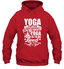 Yoga is More Than Yoga It's a Lifestyle Hooded Sweatshirt Hooded Sweatshirt - FordPhuMy