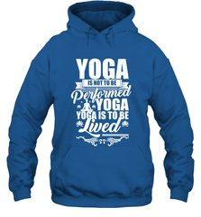 Yoga is More Than Yoga It's a Lifestyle Hooded Sweatshirt Hooded Sweatshirt - FordPhuMy