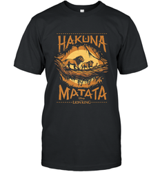 Disney The Lion King Live Action Hakuna Matata Sunset Poster Men's T-Shirt
