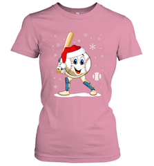 Christmas Baseball Santa Xmas Gift Lover Women's T-Shirt Women's T-Shirt - FordPhuMy