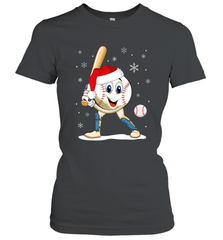 Christmas Baseball Santa Xmas Gift Lover Women's T-Shirt Women's T-Shirt - FordPhuMy
