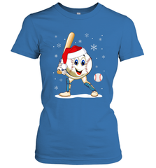 Christmas Baseball Santa Xmas Gift Lover Women's T-Shirt Women's T-Shirt - FordPhuMy