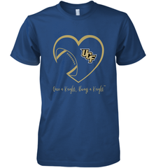 UCF Knights Football Inside Heart  Team  Apparel Men's Premium T-Shirt Men's Premium T-Shirt - FordPhuMy
