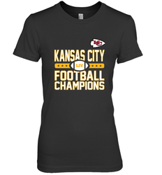 Kansas City Sideline Football _ The City Of Champions LIV Women's Premium T-Shirt