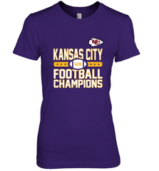Kansas City Sideline Football _ The City Of Champions LIV Women's Premium T-Shirt Women's Premium T-Shirt - FordPhuMy