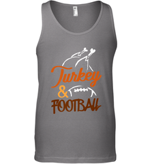 Turkey And Football Thanksgiving Day Football Fan Holiday Men's Tank Top Men's Tank Top - FordPhuMy