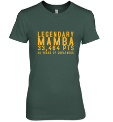 Black Mamba Legendary Mamba Out Farewell Tribute Women's Premium T-Shirt Women's Premium T-Shirt - FordPhuMy