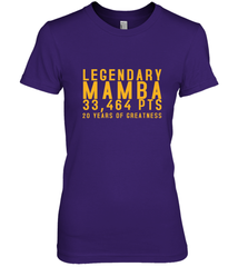 Black Mamba Legendary Mamba Out Farewell Tribute Women's Premium T-Shirt Women's Premium T-Shirt - FordPhuMy