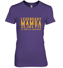 Black Mamba Legendary Mamba Out Farewell Tribute Women's Premium T-Shirt Women's Premium T-Shirt - FordPhuMy