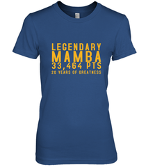 Black Mamba Legendary Mamba Out Farewell Tribute Women's Premium T-Shirt Women's Premium T-Shirt - FordPhuMy