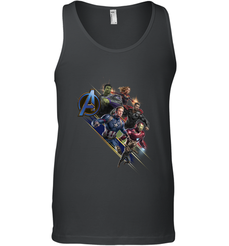 Marvel Avengers Endgame Action Pose Logo Men's Tank Top